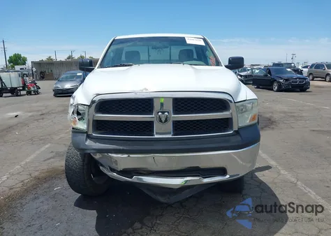 2012 Ram 1500 St z USA, uszkodzony, nr VIN 3C6JD7AP1CG111323